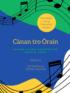 Cànan tro Òrain book cover