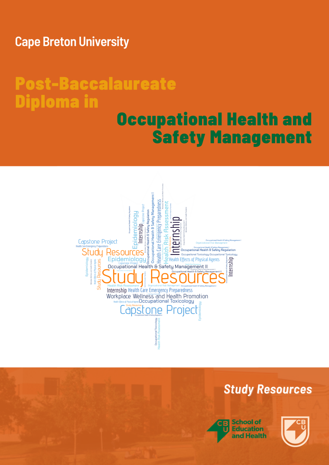 Cover image for Cape Breton University Occupational Health and Safety Management