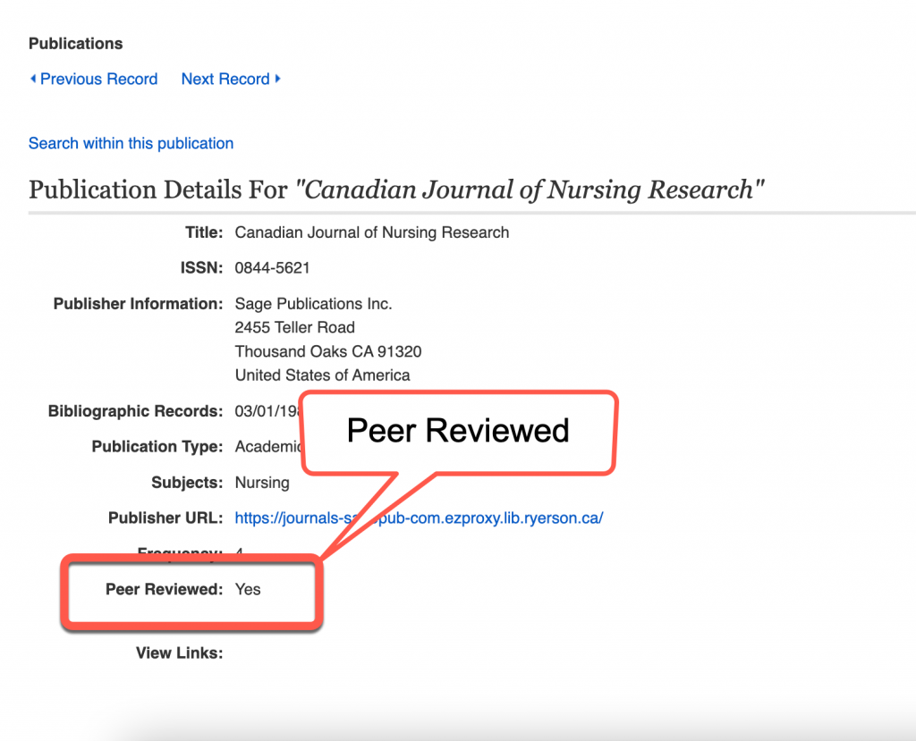 peer reviewed experimental research article