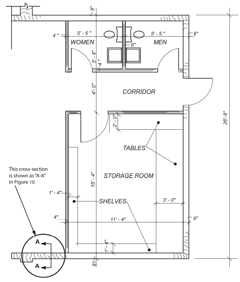 Oblique view - 3 - Engineering drawing - Technical drawing 