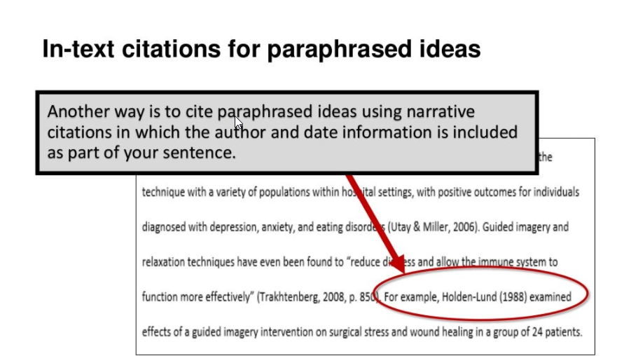 Apa 2024 paraphrase citation